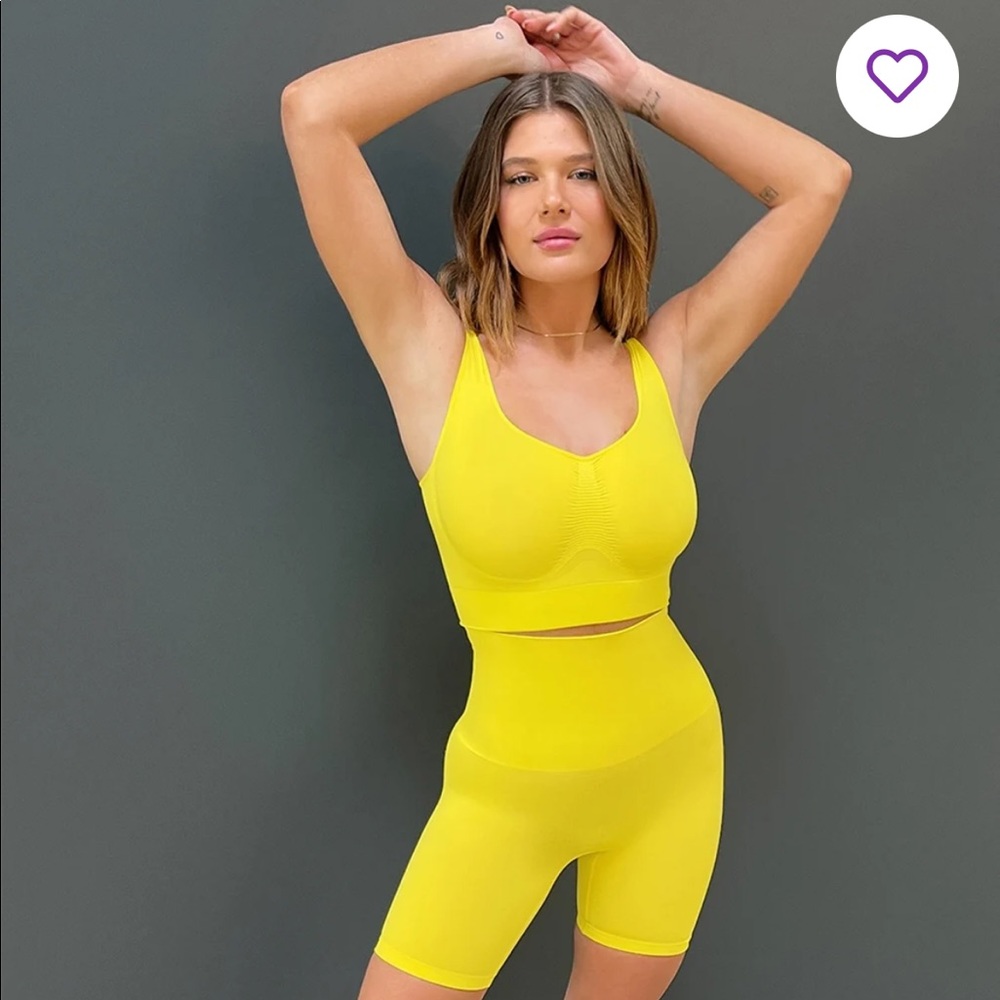 YITTY Shaping Midi Bra (XL/XXL, Unstoppable Yellow)